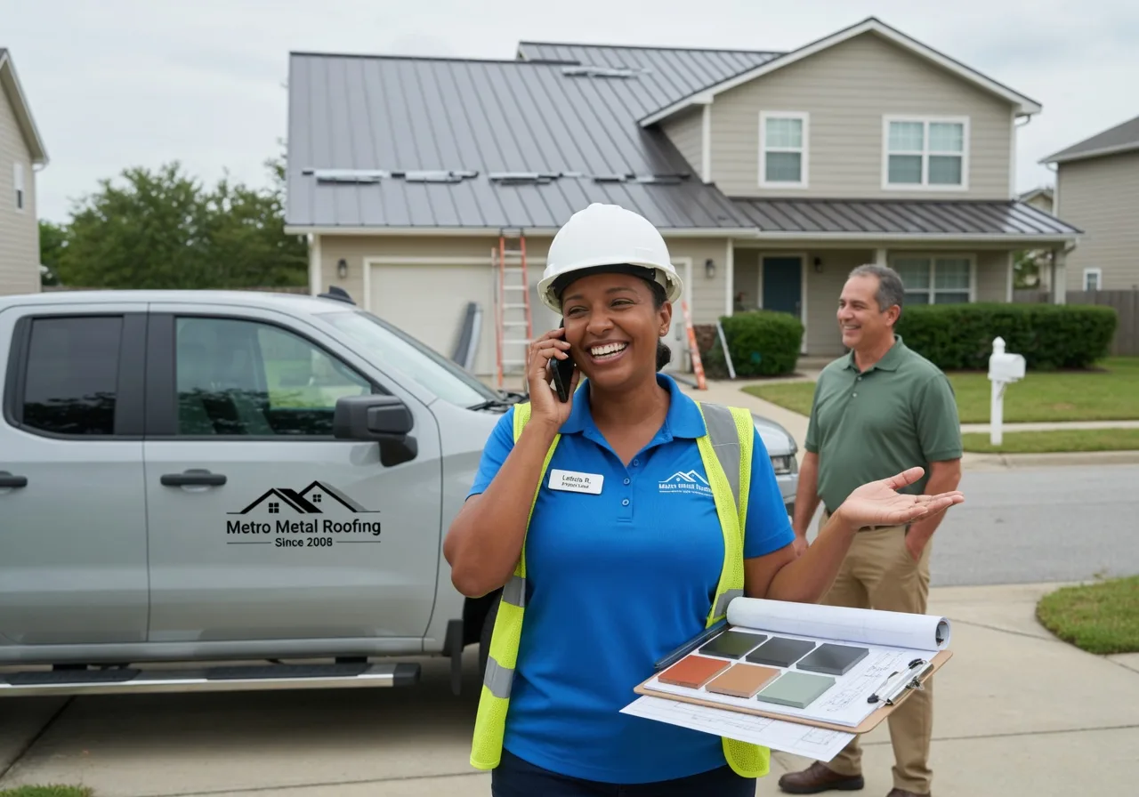Metal Roof Repair in New Edinburg, AR